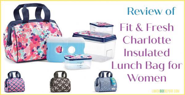 Fit & Fresh Women’s Charlotte Insulated Lunch Bag Review