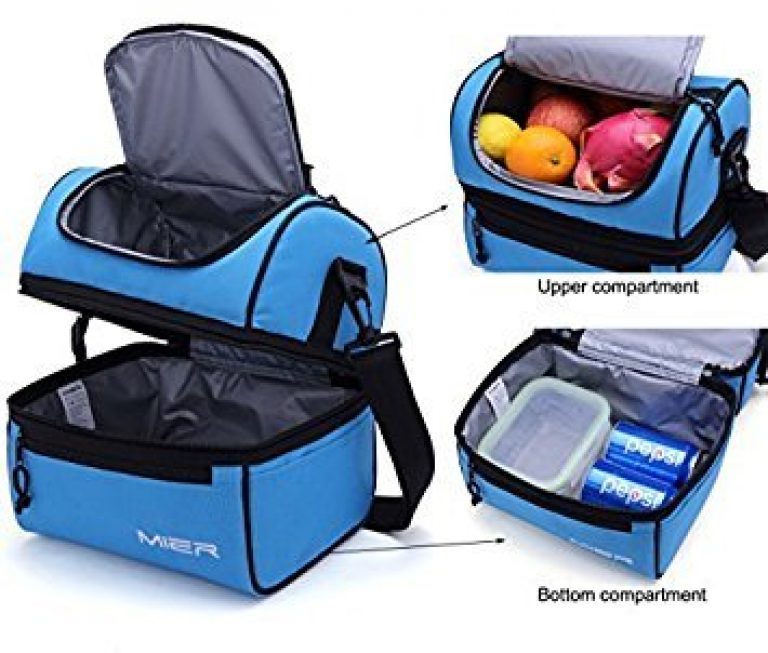 MIER Adult Lunch Box Insulated Lunch Bag Review Lunch Box Report