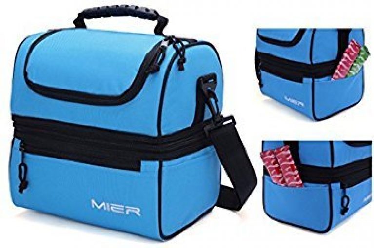MIER Adult Lunch Box Insulated Lunch Bag Review Lunch Box Report