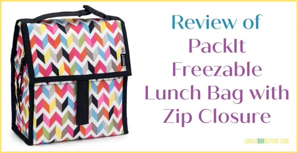 PackIt Freezable Lunch Bag with Zip Closure
