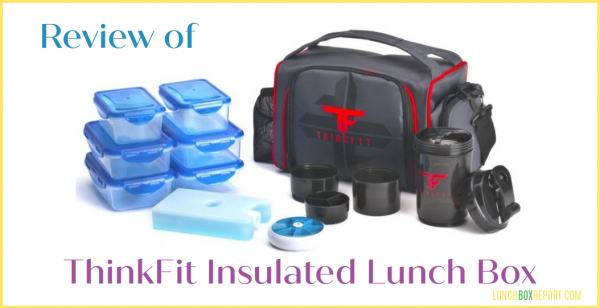 ThinkFit Insulated Lunch Box Review — 6 Portion Control Containers