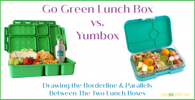 Go Green Lunch Box vs Yumbox – Drawing the Borderline & Parallels